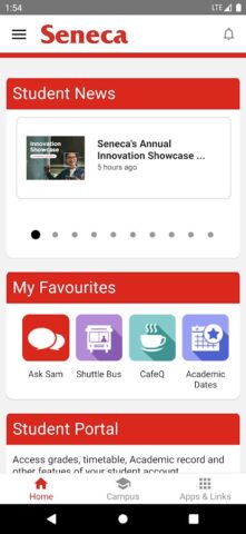 Seneca Mobile для Android — скриншот 1