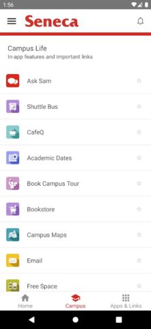 Seneca Mobile для Android — скриншот 3