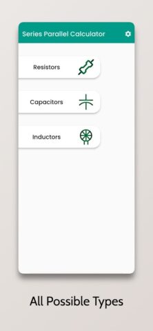 Series Parallel Calculator для Android — скриншот 1