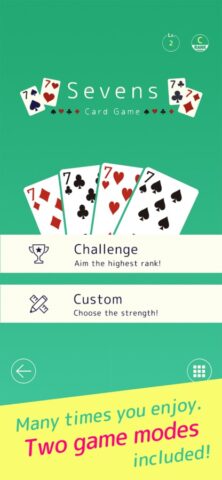 Sevens — Fun Classic Card Game для iOS — скриншот 3
