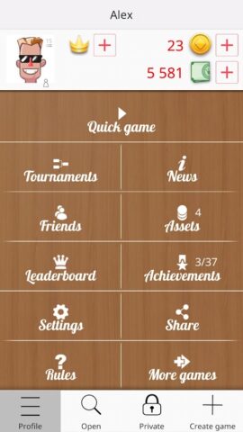 Шашки Онлайн для Android — скриншот 5