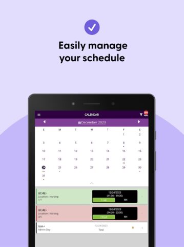 ShiftWizard для Android — скриншот 5