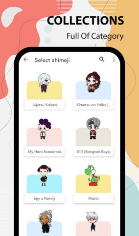 Shimeji — desktop pet для Android — скриншот 2