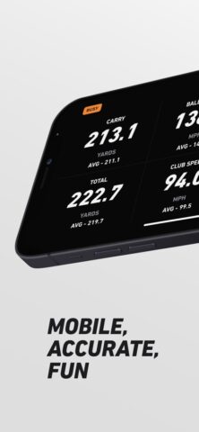ShotVision Launch Monitor для iOS — скриншот 1