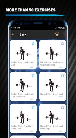 Тренировка плеч и спины для Android — скриншот 3