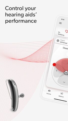 Signia App для Android — скриншот 1