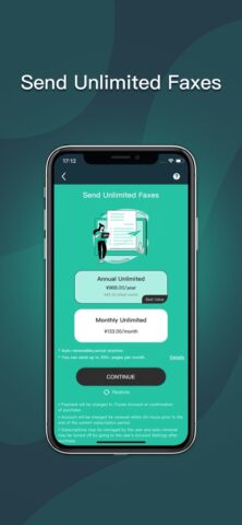 Simple Fax-Send fax from phone для iOS — скриншот 2