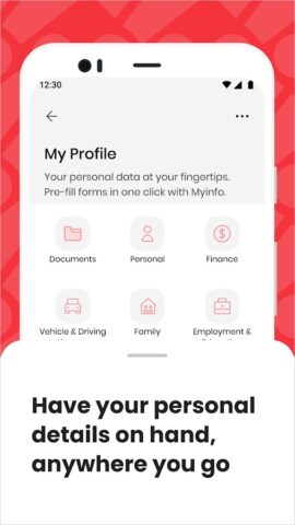 Singpass для Android — скриншот 4