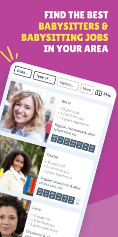 Sitly — The babysitter app для Android — скриншот 2
