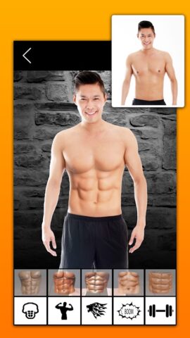 Six Pack Photo Editor Real для Android — скриншот 1