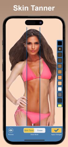 Skin Tone Booth — Face & Body для iOS — скриншот 1