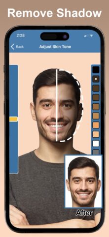 Skin Tone Booth — Face & Body для iOS — скриншот 5