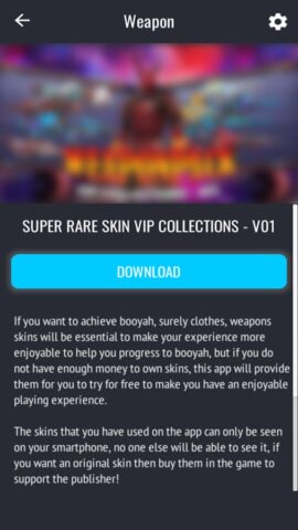 Skin Tools VIP для Android — скриншот 2