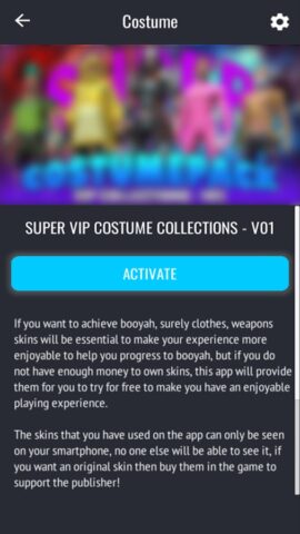Skin Tools VIP для Android — скриншот 3