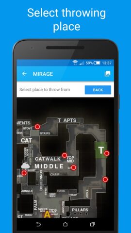Smoke Center for CS:GO для Android — скриншот 3