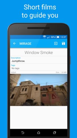 Smoke Center for CS:GO для Android — скриншот 4