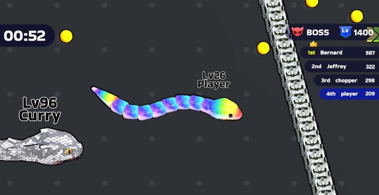 Snake Clash для Android — скриншот 1