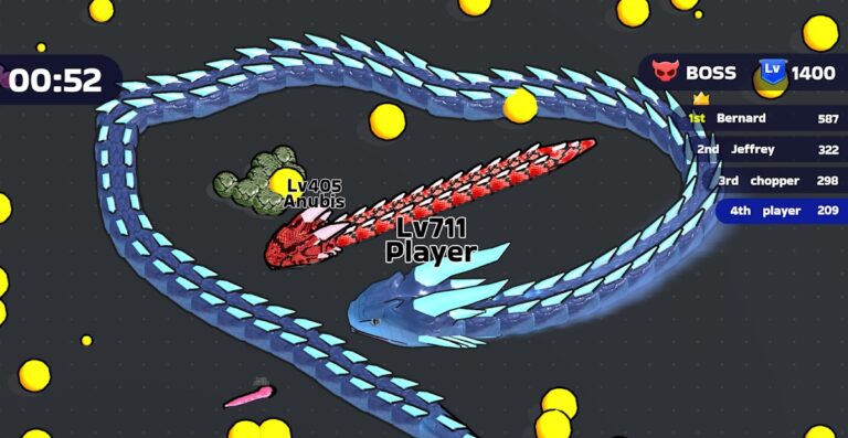 Snake Clash для Android — скриншот 2