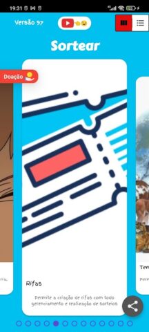 Sorteador: rifas, números e + для Android — скриншот 1