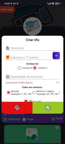 Sorteador: rifas, números e + для Android — скриншот 2