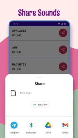 Звуковые эффекты для Android — скриншот 4