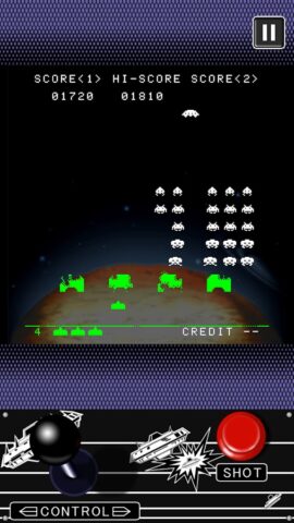 Space Invaders — скриншот 2