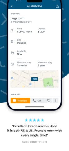 SpareRoom US для iOS — скриншот 4