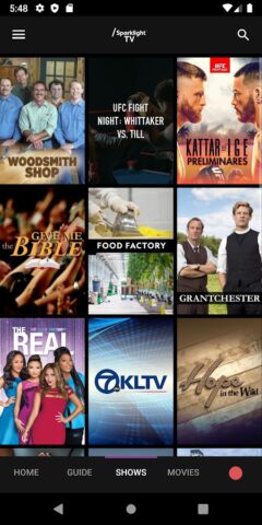 Sparklight TV для Android — скриншот 3