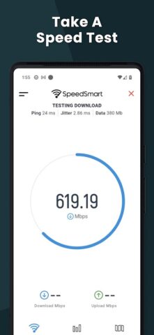 SpeedSmart Спидтест Скорость И для Android — скриншот 1