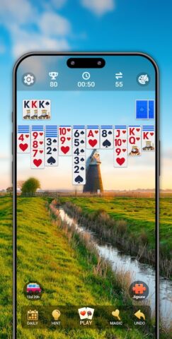 Spider Solitaire, Large Cards для Android — скриншот 5