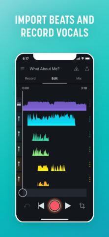 Spire: Music Recorder & Studio для iOS — скриншот 1
