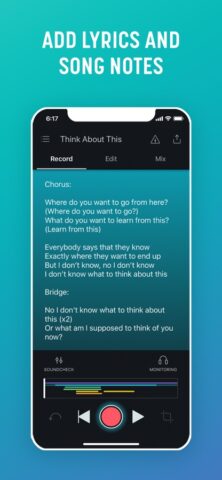 Spire: Music Recorder & Studio для iOS — скриншот 4