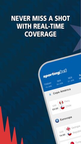 Sportingbet: Live Scores для Android — скриншот 3