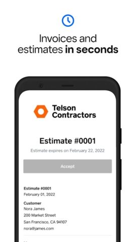 Square Invoices: Invoice Maker для Android — скриншот 4