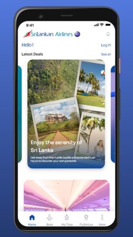 SriLankan Airlines для Android — скриншот 2