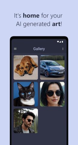 SDAI — AI Image generator для Android — скриншот 3