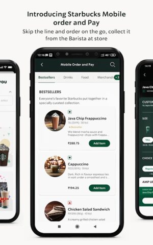 Starbucks India для Android — скриншот 3