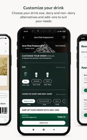 Starbucks India для Android — скриншот 5