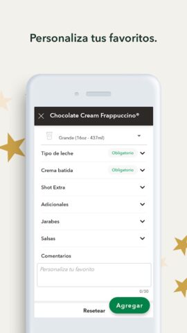 Starbucks México для Android — скриншот 5