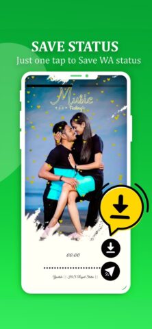 Сохранить статус для WA Video для iOS — скриншот 2