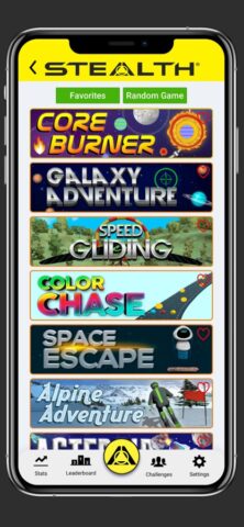 Stealth Fitness для iOS — скриншот 3