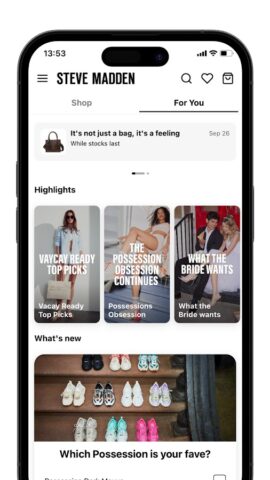 Steve Madden South Africa для Android — скриншот 3