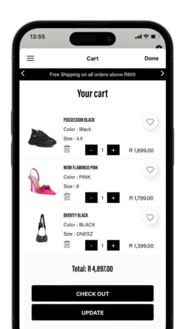 Steve Madden South Africa для Android — скриншот 5