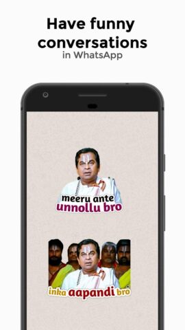 Sticker Babai Telugu Stickers для Android — скриншот 1