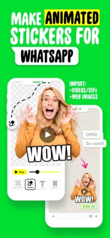 Sticker Maker + Stickers для iOS — скриншот 1