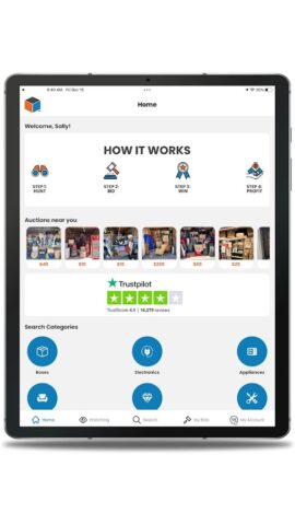 StorageTreasures Auction App для Android — скриншот 5