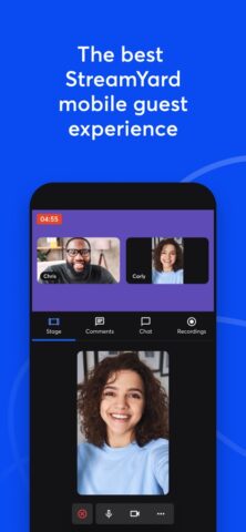StreamYard Guest для iOS — скриншот 1