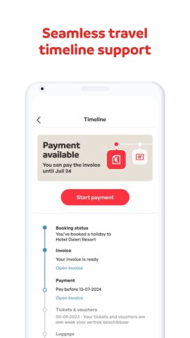 Sunweb — Vakanties для Android — скриншот 4