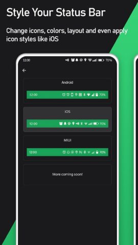 Super Status Bar — Customize для Android — скриншот 5