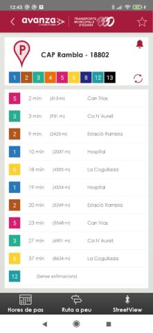 TMESA — Bus Terrassa для Android — скриншот 4